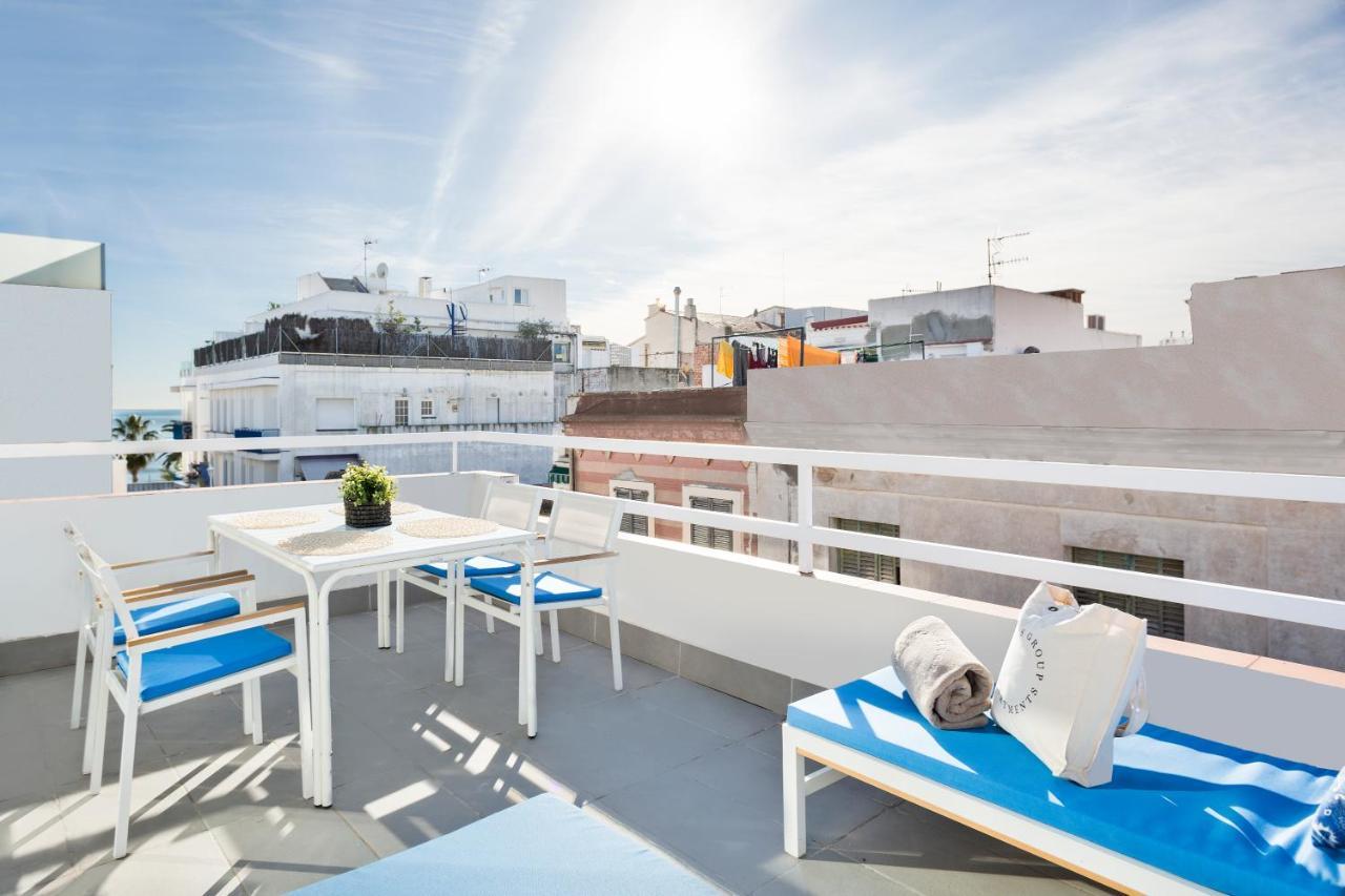 Sitges Group Blue&White Apartment Bagian luar foto