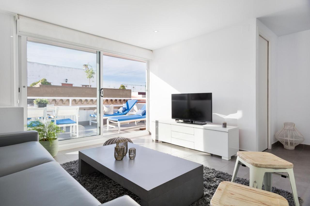 Sitges Group Blue&White Apartment Bagian luar foto
